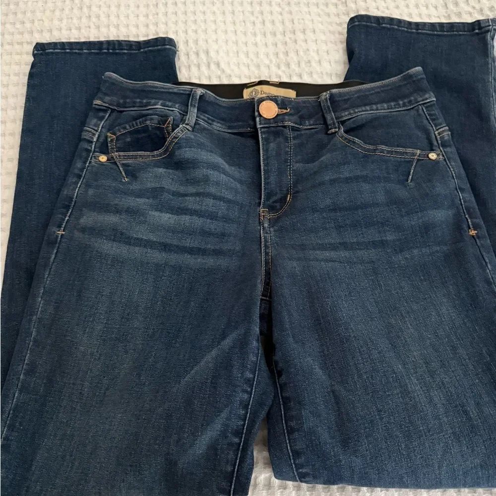 Democracy Dark Blue Straight Leg Jeans Ab Technology